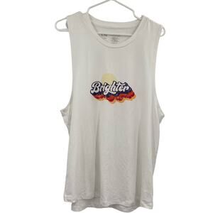 Zyia Active Brighter Graphic Soft Sleeveless Workout Tank XXXL